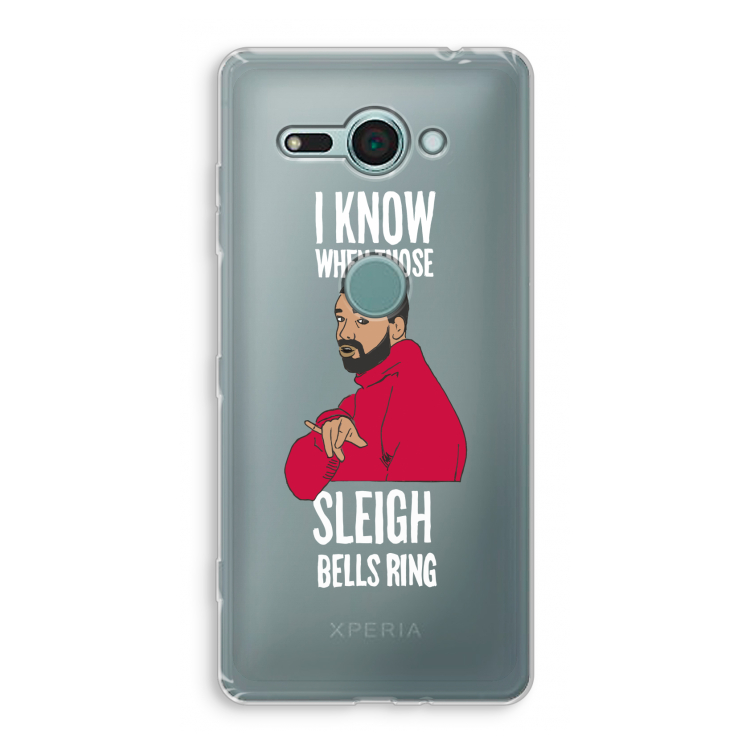 Sleigh Bells Ring: Sony Xperia XZ2 Compact Transparant Hoesje