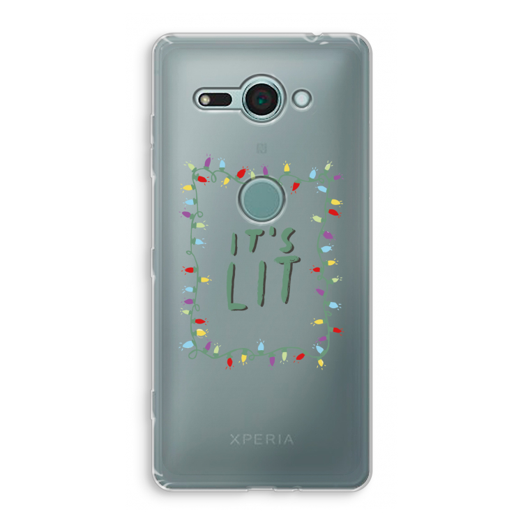 It's Lit: Sony Xperia XZ2 Compact Transparant Hoesje