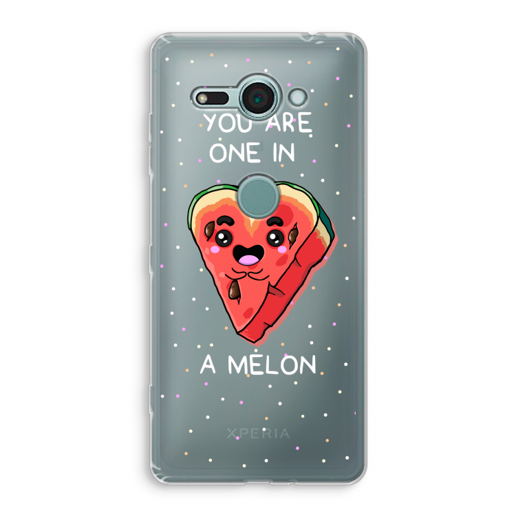 One In A Melon: Sony Xperia XZ2 Compact Transparant Hoesje
