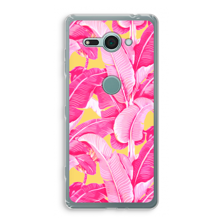 Pink Banana: Sony Xperia XZ2 Compact Transparant Hoesje