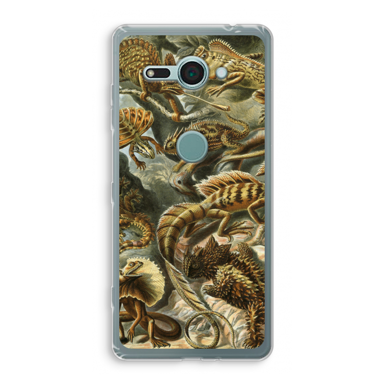 Haeckel Lacertilia: Sony Xperia XZ2 Compact Transparant Hoesje