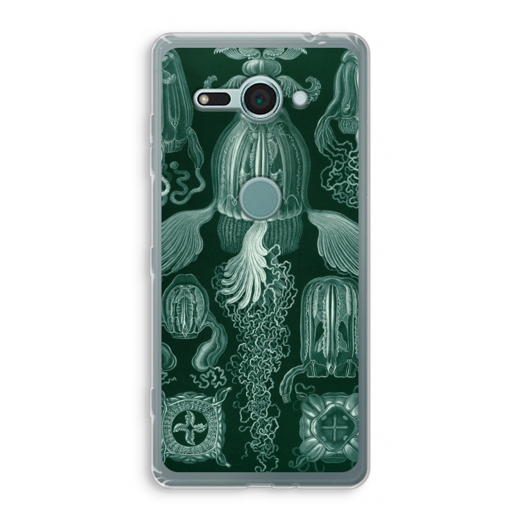 Haeckel Cubomedusae: Sony Xperia XZ2 Compact Transparant Hoesje