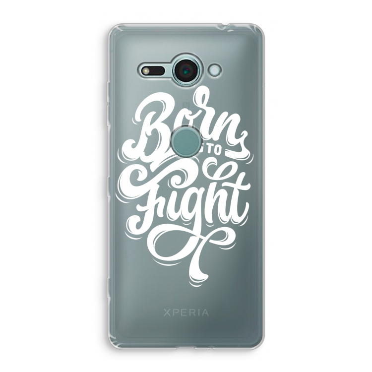 Born to Fight: Sony Xperia XZ2 Compact Transparant Hoesje