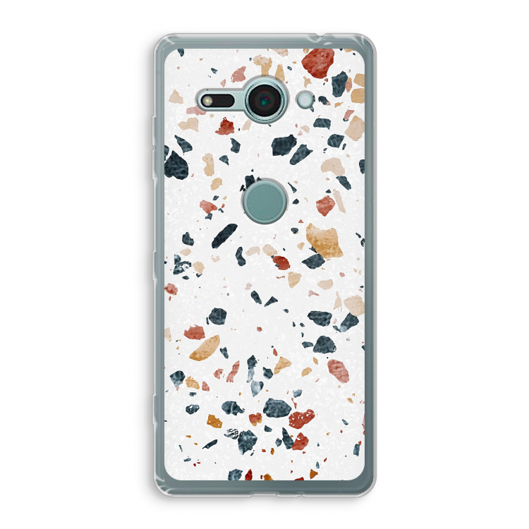 Terrazzo N°4: Sony Xperia XZ2 Compact Transparant Hoesje