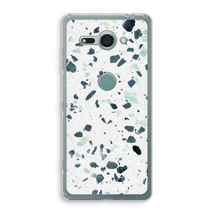 Terrazzo N°2: Sony Xperia XZ2 Compact Transparant Hoesje