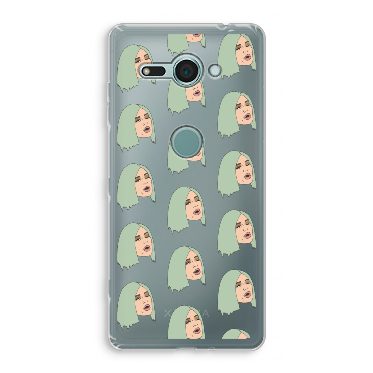 King Kylie: Sony Xperia XZ2 Compact Transparant Hoesje
