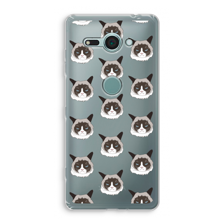 It's a Purrr Case: Sony Xperia XZ2 Compact Transparant Hoesje