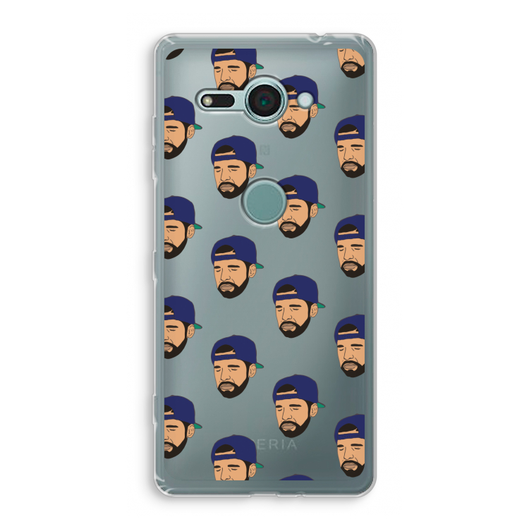 Drake Away: Sony Xperia XZ2 Compact Transparant Hoesje