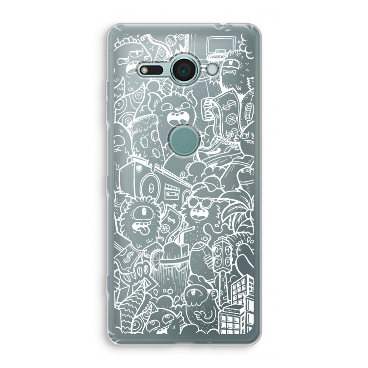 Vexx City #2: Sony Xperia XZ2 Compact Transparant Hoesje
