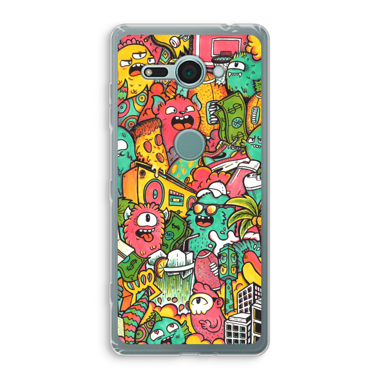 Vexx City: Sony Xperia XZ2 Compact Transparant Hoesje