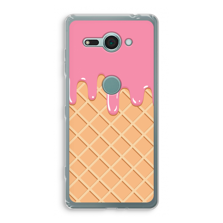 Ice cream: Sony Xperia XZ2 Compact Transparant Hoesje