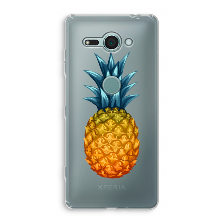 Grote ananas: Sony Xperia XZ2 Compact Transparant Hoesje
