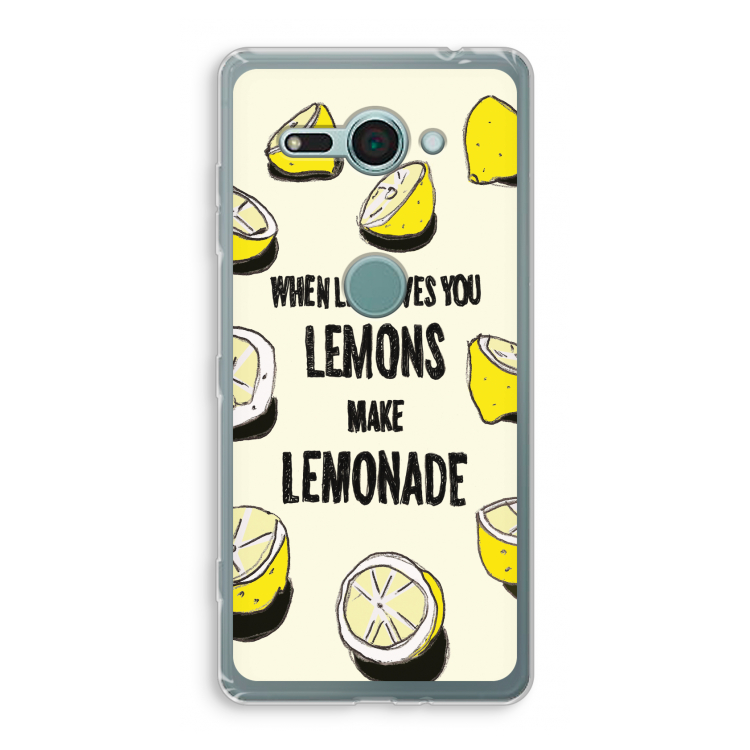 Lemonade: Sony Xperia XZ2 Compact Transparant Hoesje
