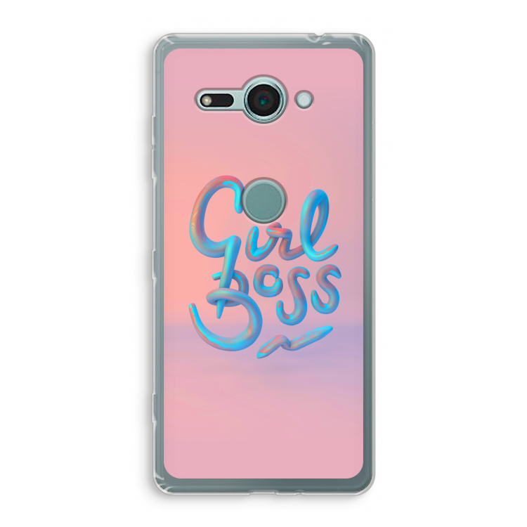 Girl boss: Sony Xperia XZ2 Compact Transparant Hoesje