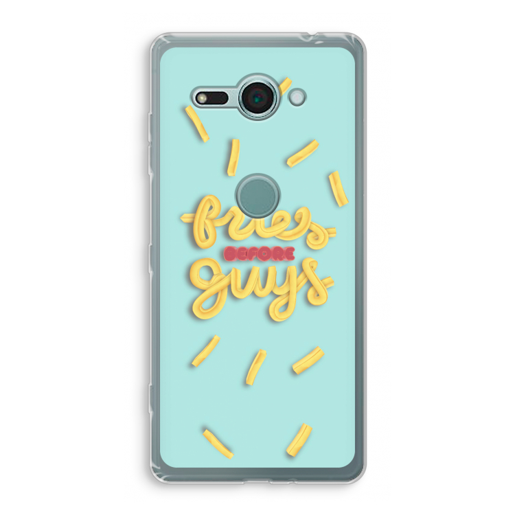 Always fries: Sony Xperia XZ2 Compact Transparant Hoesje
