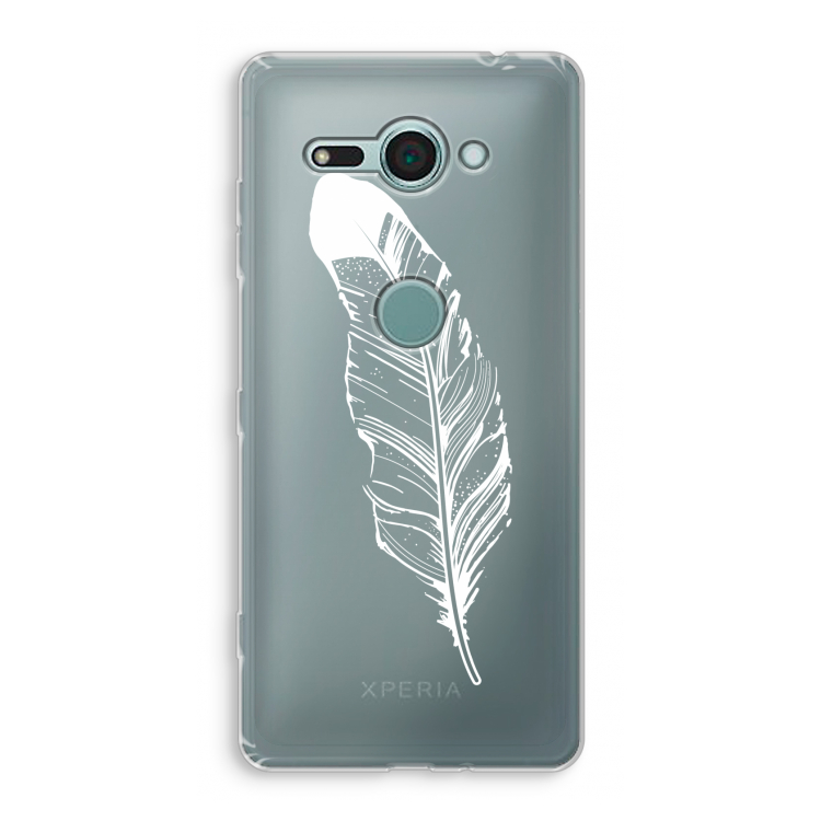 Pluim: Sony Xperia XZ2 Compact Transparant Hoesje