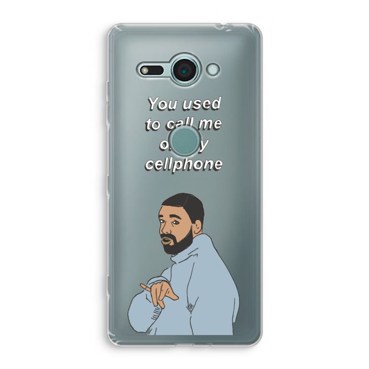 Hotline bling: Sony Xperia XZ2 Compact Transparant Hoesje