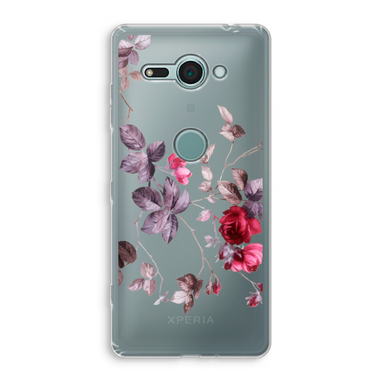 Mooie bloemen: Sony Xperia XZ2 Compact Transparant Hoesje