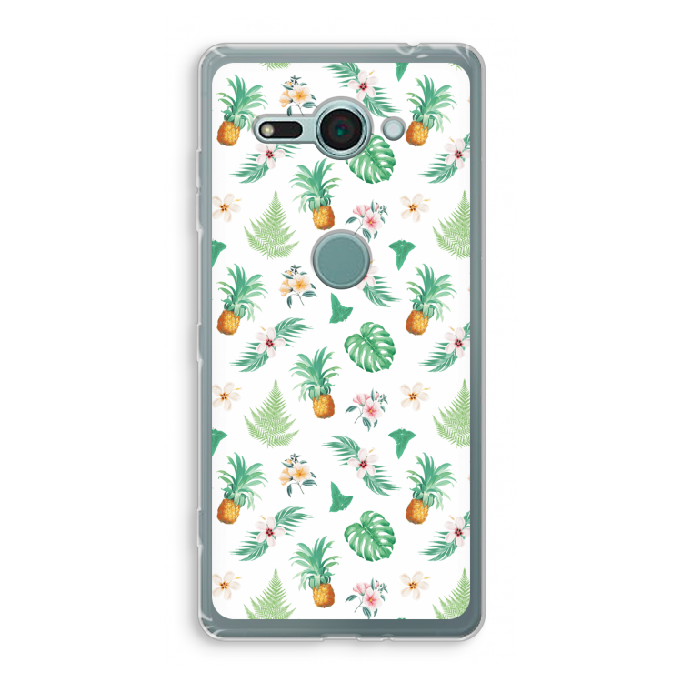 Ananas bladeren: Sony Xperia XZ2 Compact Transparant Hoesje