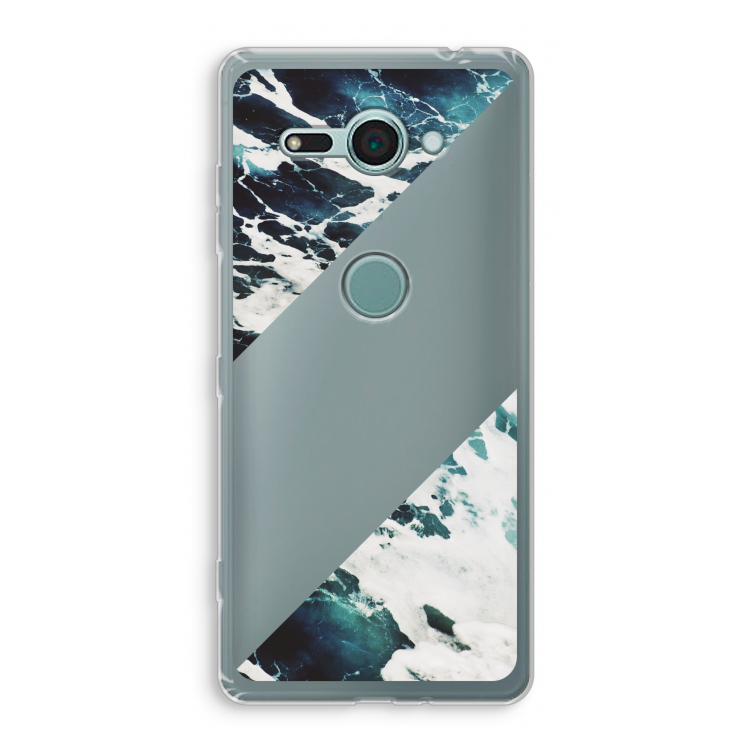 Golven: Sony Xperia XZ2 Compact Transparant Hoesje