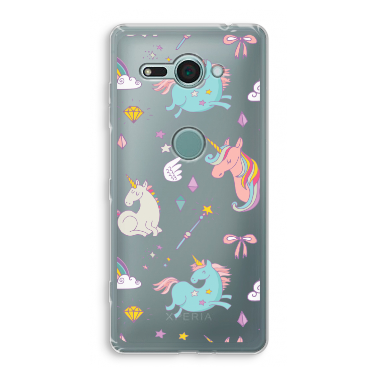 Fantasiewereld: Sony Xperia XZ2 Compact Transparant Hoesje