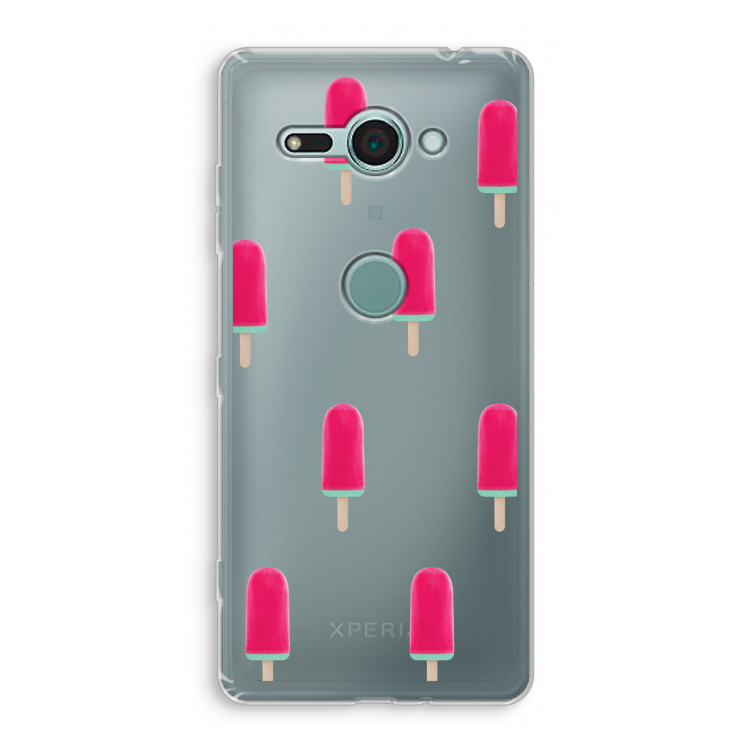Waterijsje: Sony Xperia XZ2 Compact Transparant Hoesje