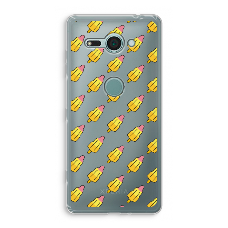 Waterijsjes: Sony Xperia XZ2 Compact Transparant Hoesje