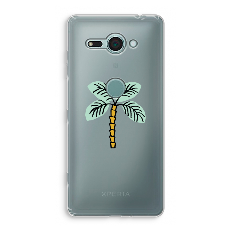 Palmboom: Sony Xperia XZ2 Compact Transparant Hoesje