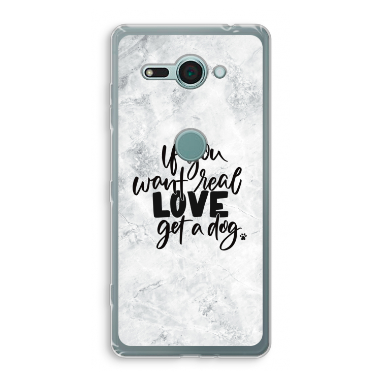 Partner in crime: Sony Xperia XZ2 Compact Transparant Hoesje