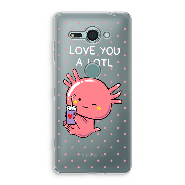 Love You A Lotl: Sony Xperia XZ2 Compact Transparant Hoesje
