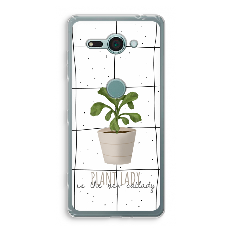 Kamerplant op vensterruit: Sony Xperia XZ2 Compact Transparant Hoesje