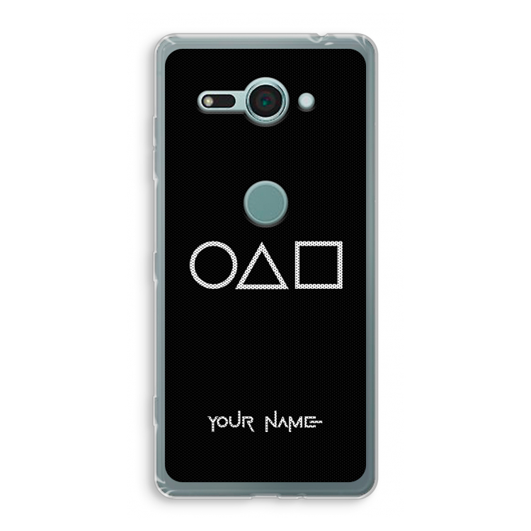 Squid Game: Sony Xperia XZ2 Compact Transparant Hoesje