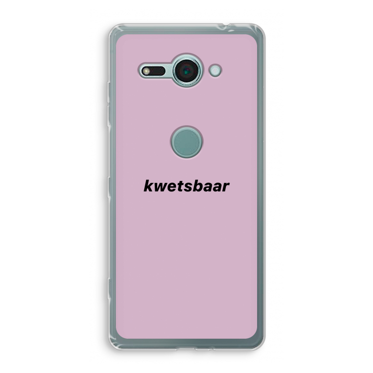 kwetsbaar: Sony Xperia XZ2 Compact Transparant Hoesje