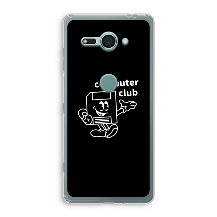 Floppyhead: Sony Xperia XZ2 Compact Transparant Hoesje