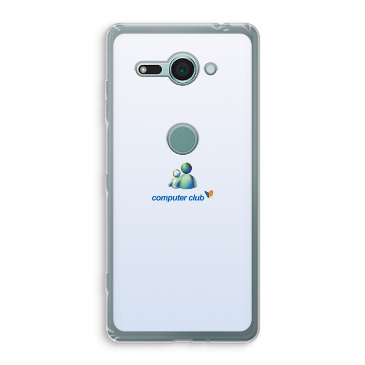 MSN: Sony Xperia XZ2 Compact Transparant Hoesje