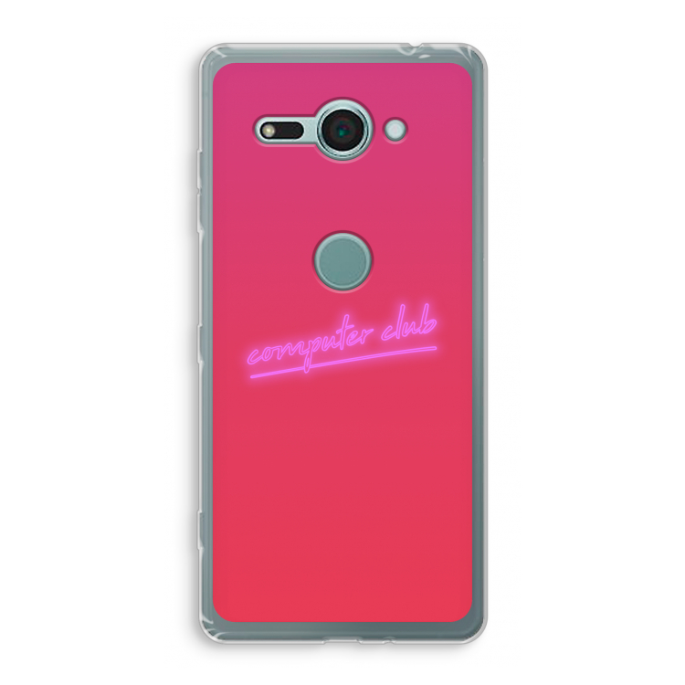 Vice Glow: Sony Xperia XZ2 Compact Transparant Hoesje