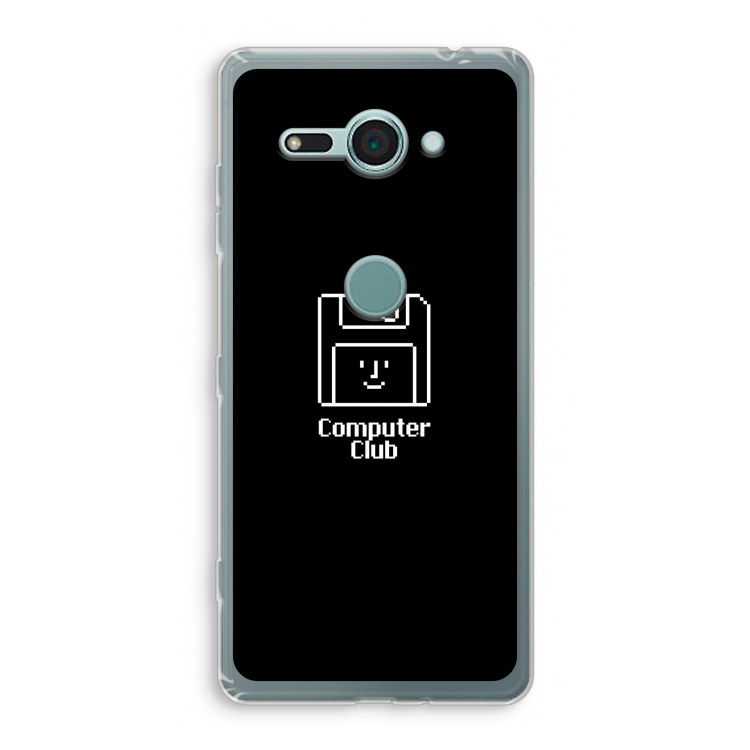 Hello: Sony Xperia XZ2 Compact Transparant Hoesje