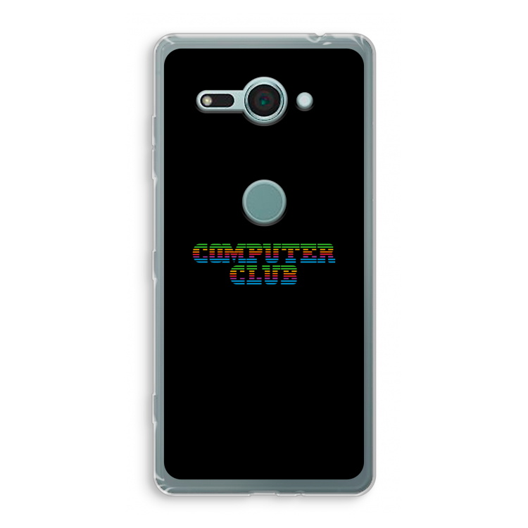 Retro: Sony Xperia XZ2 Compact Transparant Hoesje