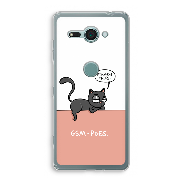 GSM poes: Sony Xperia XZ2 Compact Transparant Hoesje