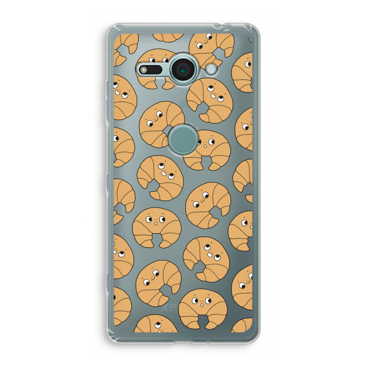 Croissant: Sony Xperia XZ2 Compact Transparant Hoesje