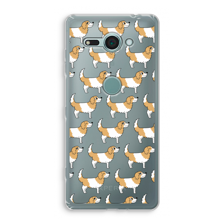 Doggy: Sony Xperia XZ2 Compact Transparant Hoesje