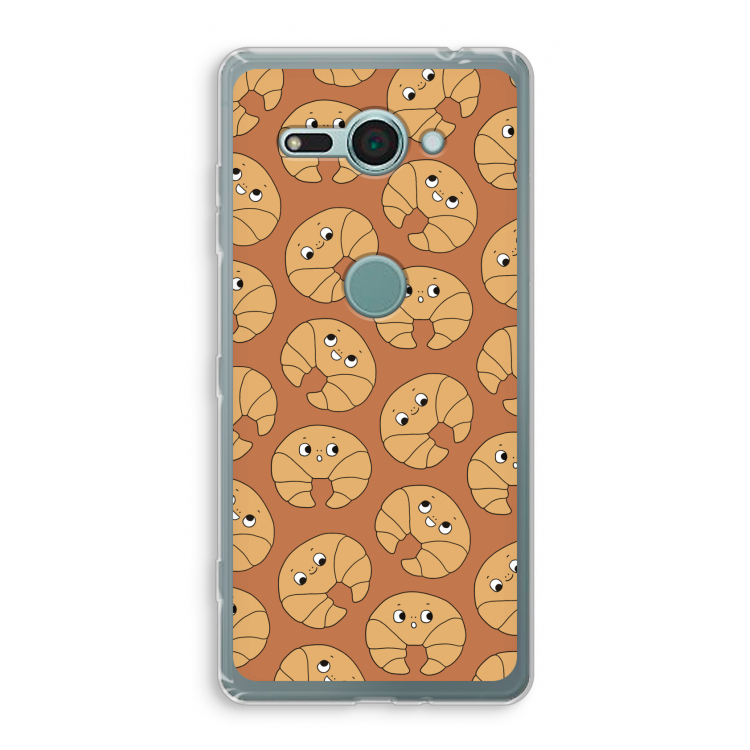Croissant: Sony Xperia XZ2 Compact Transparant Hoesje