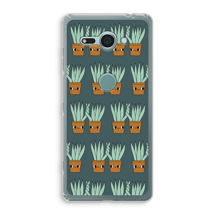 Sansevieria: Sony Xperia XZ2 Compact Transparant Hoesje