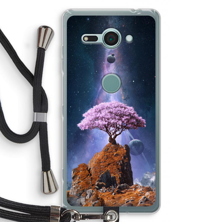 Ambition: Sony Xperia XZ2 Compact Transparant Hoesje met koord