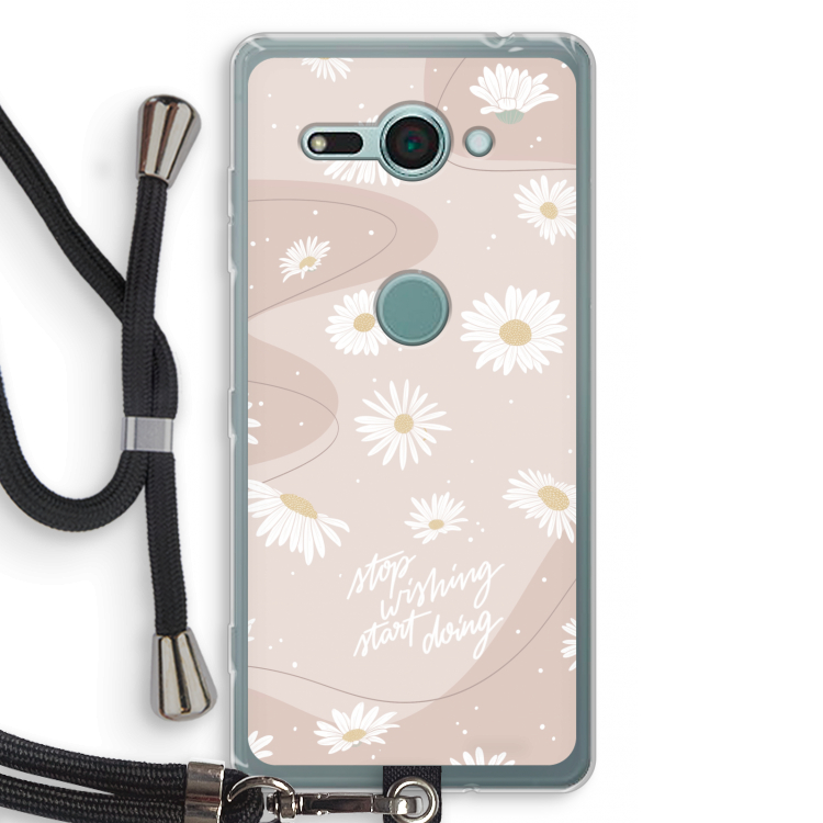 Daydreaming becomes reality: Sony Xperia XZ2 Compact Transparant Hoesje met koord