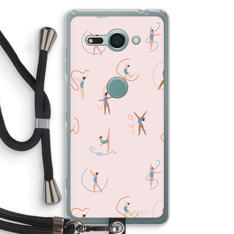 Dancing #3: Sony Xperia XZ2 Compact Transparant Hoesje met koord