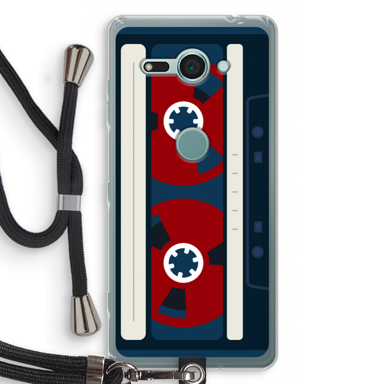 Here's your tape: Sony Xperia XZ2 Compact Transparant Hoesje met koord