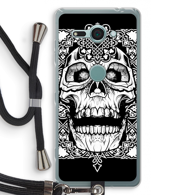 Seek & Destroy: Sony Xperia XZ2 Compact Transparant Hoesje met koord