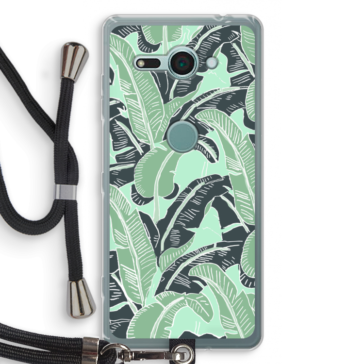 This Sh*t Is Bananas: Sony Xperia XZ2 Compact Transparant Hoesje met koord