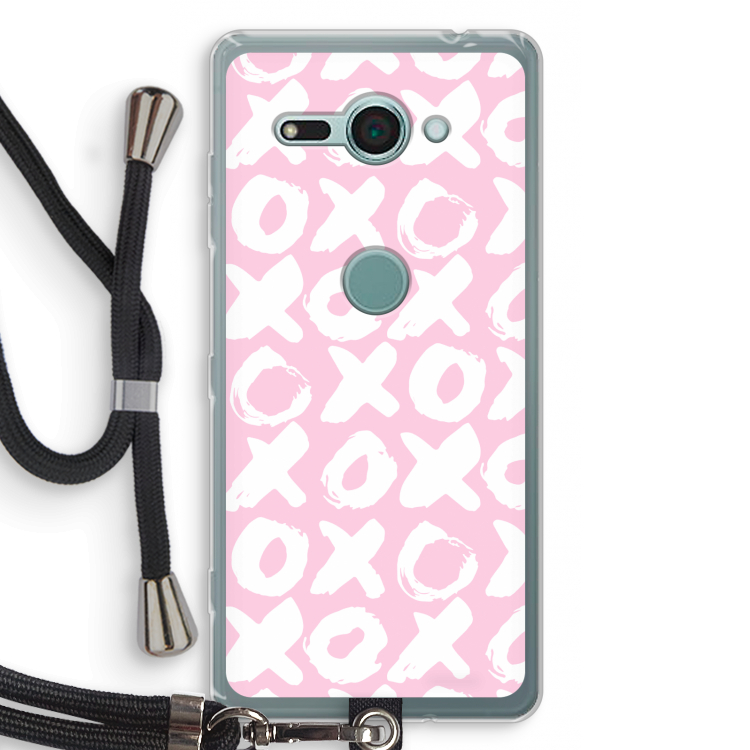 XOXO: Sony Xperia XZ2 Compact Transparant Hoesje met koord
